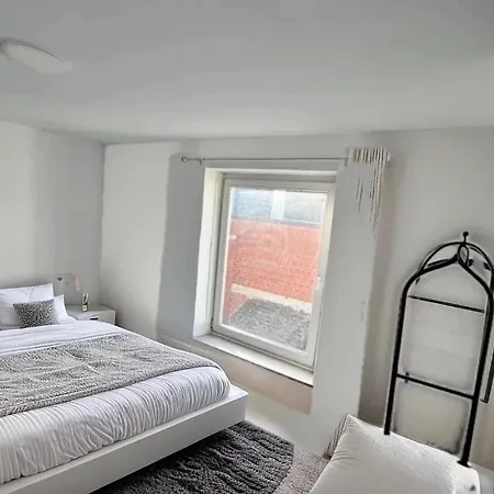 アパート Rive Gauche F Centre - Gare - Aeroport シャルルロワ